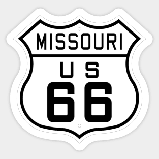 Missouri Route 66 Sticker